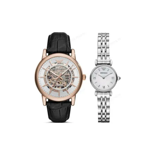 EMPORIO ARMANI Автоматический Механический Движение Унисекс Часы 43 мм Белый