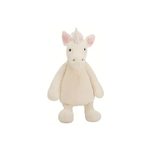 JELLYCAT Mythical Animal Collection Bashful Кукла Единорог Плюшевая Кукла Длина 18 см Высота 51 см Старая Версия