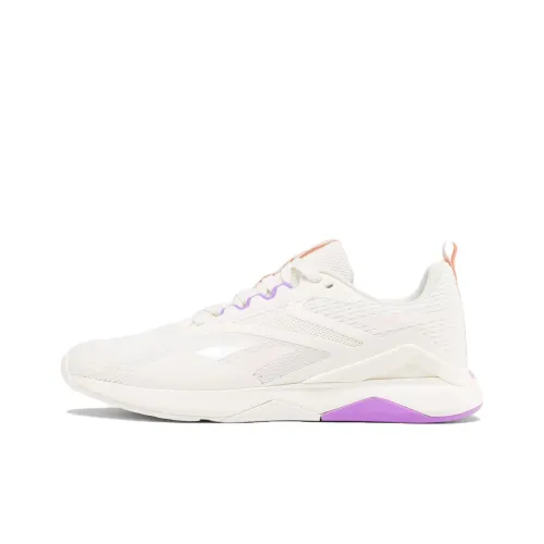 Reebok NANOFLEX TR 2 Low Топ Повседневные Беговые Кроссовки Женские Белые