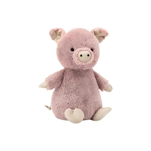 JELLYCAT Farm Animal Collection Плюшевая кукла "Арахисовая свинья" 11 см 23 см высота