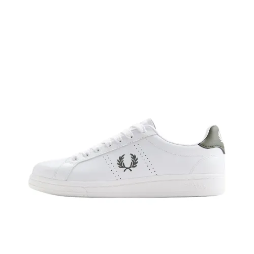 FRED PERRY B721 Low Топ Скейтборд Кроссовки Мужские Белые