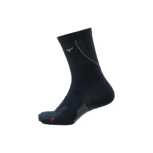 Mizuno 1 пачка Морской синий Мужской MID Носки до икры