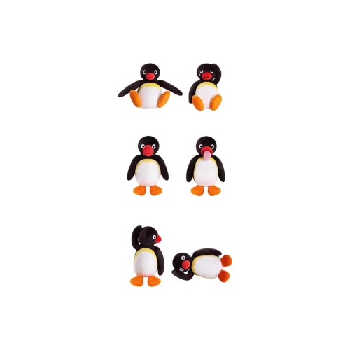 SHANDMOO Pingu Пингвин And MY Повседневный SPIRIT VANWALK Tongue Out Слепые коробки Один Mystery Коробка Целая коробка 6 шт