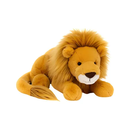 JELLYCAT Jungle Animal Collection Louis The Lion Кукла Плюшевая Кукла 8 см Высота В Сидячем Позе