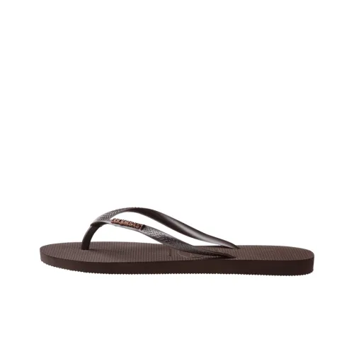 Havaianas Шлепанцы Темно-кофейный Женские