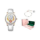 Золотой, розовый, шипы, белый, ремень