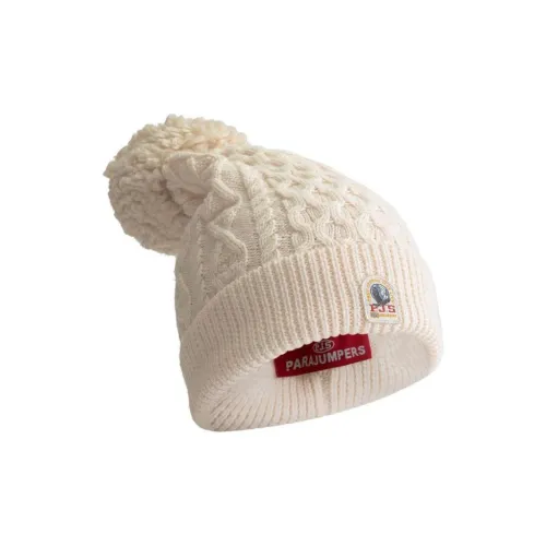 PARAJUMPERS Шерстяные шапки Wool Beanies Женские Белые