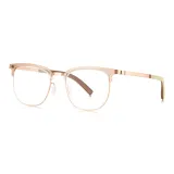 Прозрачно-чайный | Розово-золотой-C09 & Защита от синего света 0 диоптрий Без диоптрийных линз