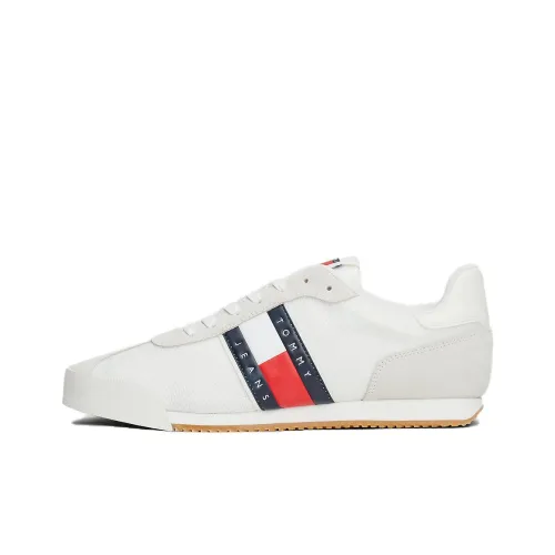 Tommy Hilfiger TRAINERS Кэжуал Низкий Топ Белый Синий Красный Женский
