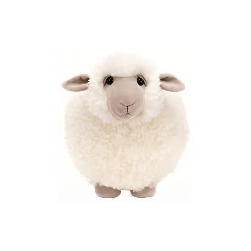 JELLYCAT Farm Animal Collection Rollin' Robby Sheep Плюшевая кукла 15 см 28 см Высота