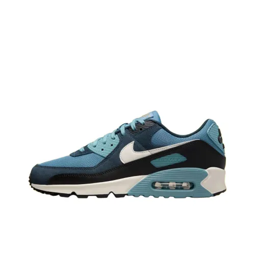 Nike Air Max 90 Low Топ Повседневная обувь Унисекс Синий