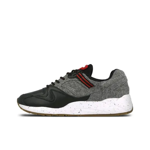 Saucony Grid 9000 Противоскользящие Устойчивые к истиранию Низкий Топ Беговые кроссовки Женские Серые