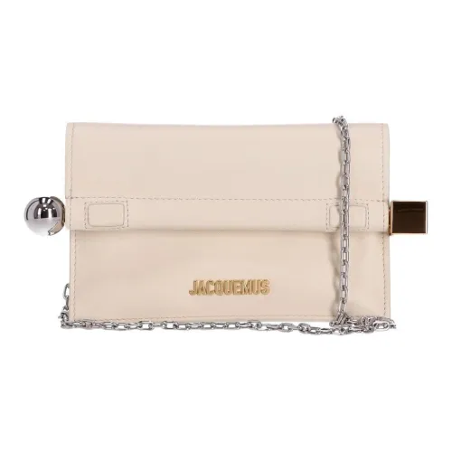 Jacquemus Телячья кожа Сумка через плечо Женская Белая