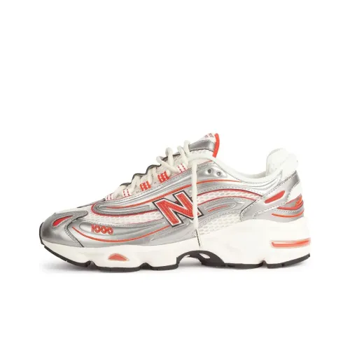 Thisisneverthat x New Balance NB 1000 Устойчивые к истиранию Низкие Беговые кроссовки Унисекс Серебряный