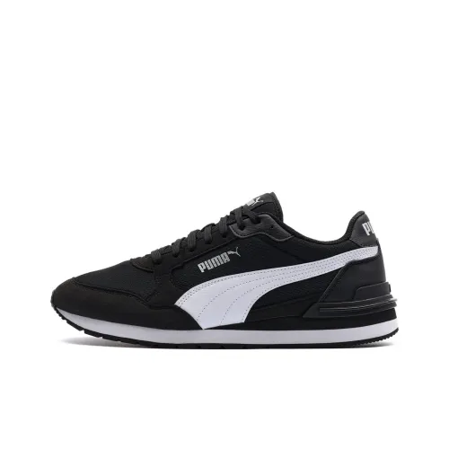 PUMA ST Runner v4 Casual Low Top Черный/Белый Унисекс