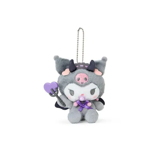 Санрио Kuromi Кукла-демон плюшевая подвеска 12 см рекомендуемая высота
