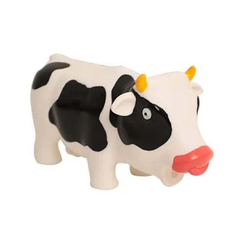 KAQU K Moo Коровья кожа с скрипящей игрушкой Call