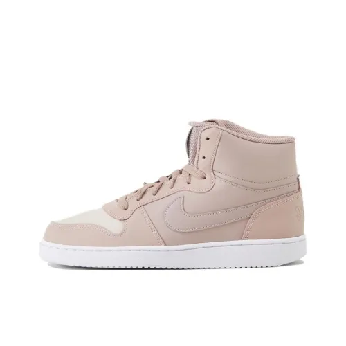Nike EBERNON MID Покрытие Slip-Resistant и Abrasion-Resistant MID Топ Скейтборд Кроссовки Женские Розовые