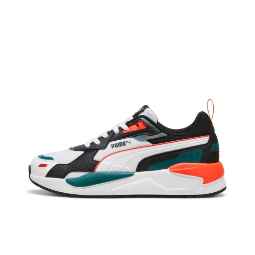 PUMA X Ray 3 Low Топ Повседневная Обувь Мужская Черный Белый Зеленый
