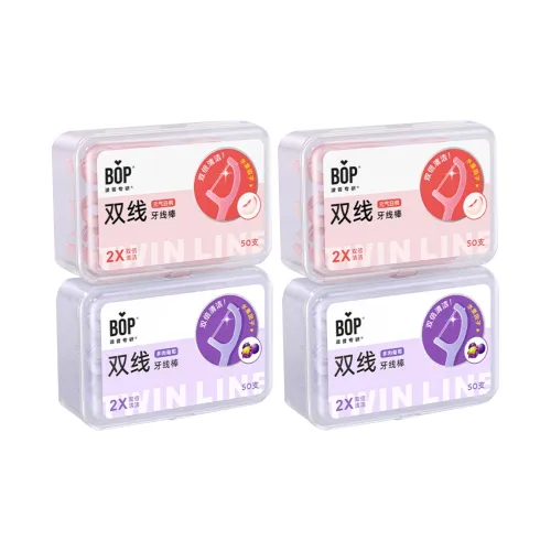 BOP Два Strand Свежий Floss Sticks 50 шт. коробка *4