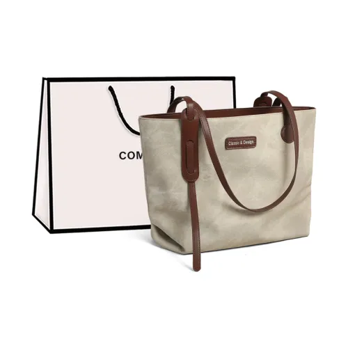 COMELY Сумка из синтетической кожи сумка для покупок сумка через плечо сумка среднего размера женская серая