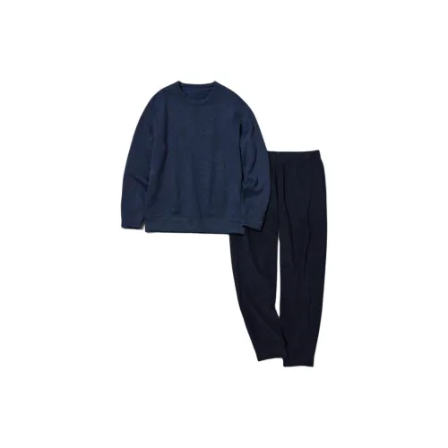 UNIQLO Набор Синий Мужской Пижамные комплекты
