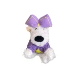 Фиолетовая подвеска, длина 15 см