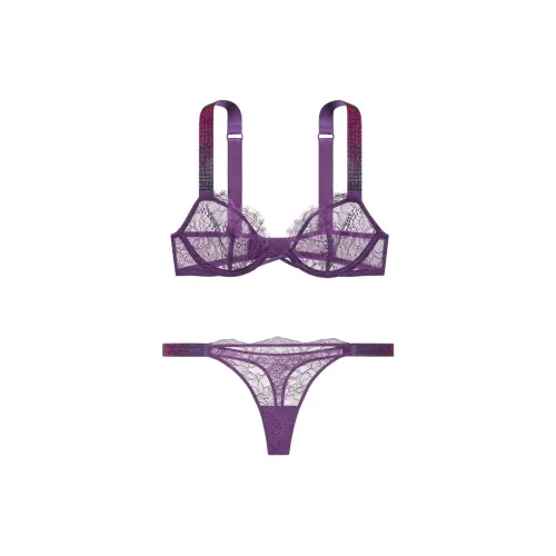 Victoria's Secret Комплект нижнего белья для женщин темно-фиолетовый