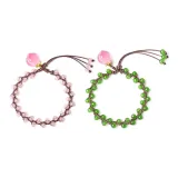 Зелёный + Розовый Пара