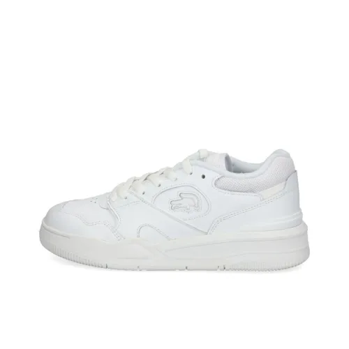 LACOSTE Collaboration LINESHOT Противоскользящие низкие кроссовки для скейтбординга Женские Белые