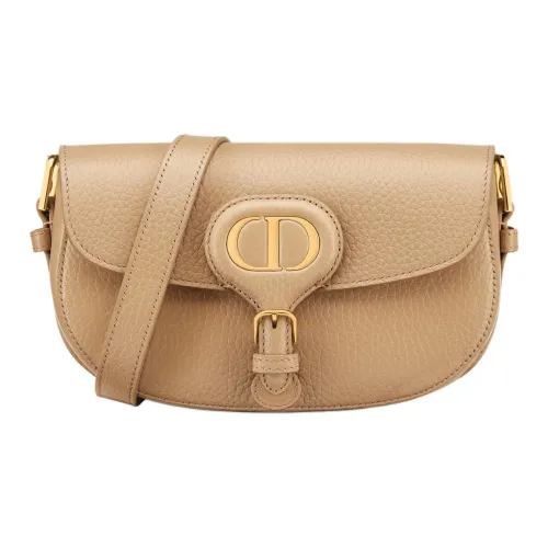 DIOR Bobby Grained Телячья кожа Сумка через плечо Сумка на плечо Стандартная Женская Хаки