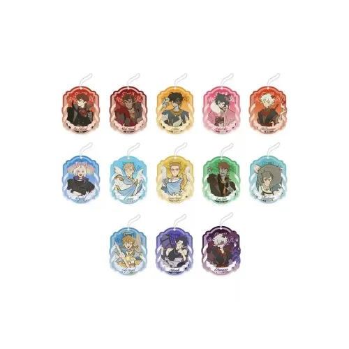 1031 WANSHENGJIE 8th Anniversary Collection Акриловая подвеска с радужным эффектом оригинальное мультяшное украшение