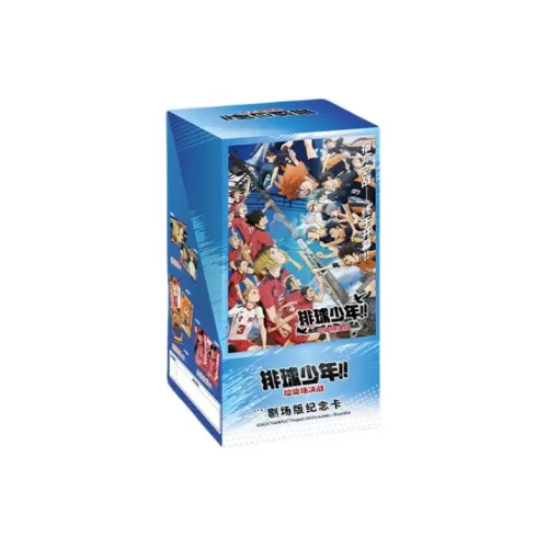 CARD.FUN Волейбол!! Шоё Хината и Тобио Кагеяма IP Аниме Карточки Целая Коробка