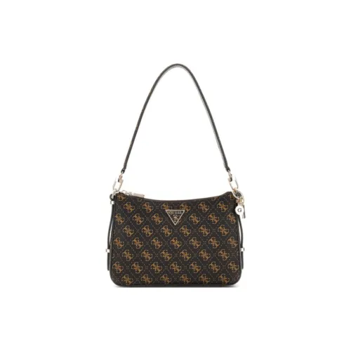 GUESS Полиуретан Сумка Сумка через плечо Женская Светло-коричневая и Черная