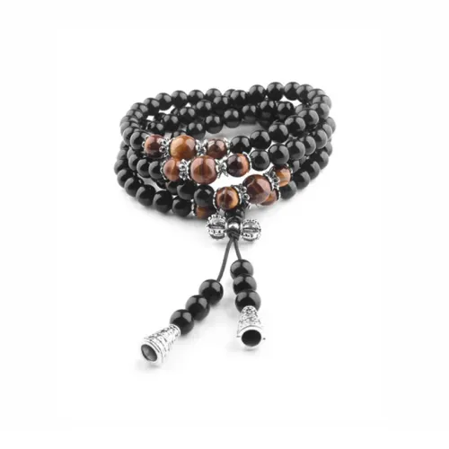 MUYAN Сплав Удача And Удача Браслет с бусинами Унисекс