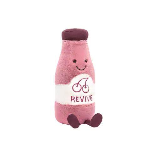 JELLYCAT Fun Food Collection Соки Розовый Куклы Плюшевая кукла 19 см Рекомендуемый рост В сидячем положении