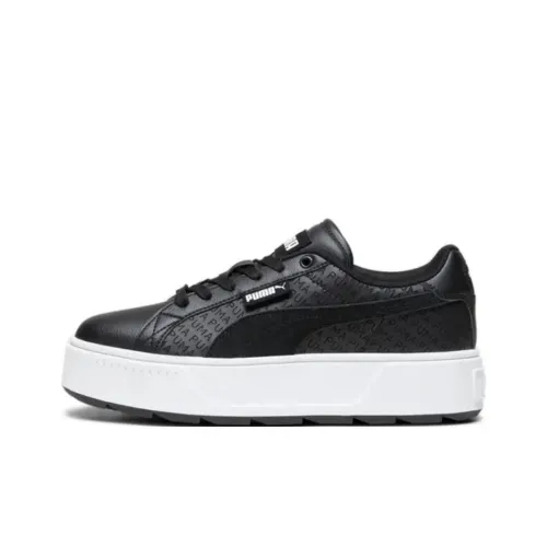 PUMA Karmen Low Топ Скейтборд Кроссовки Женские Черные