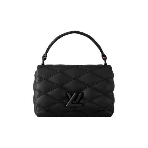 LOUIS VUITTON Go 14 Lambskin Сумка через плечо Сумка Мужская Черная