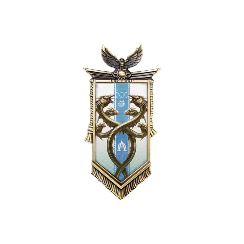 STARFORGED Warhammer 40K Horus Heresy Мерч ALPHA Legion 2nd Company Banner Магниты аниме-тематики