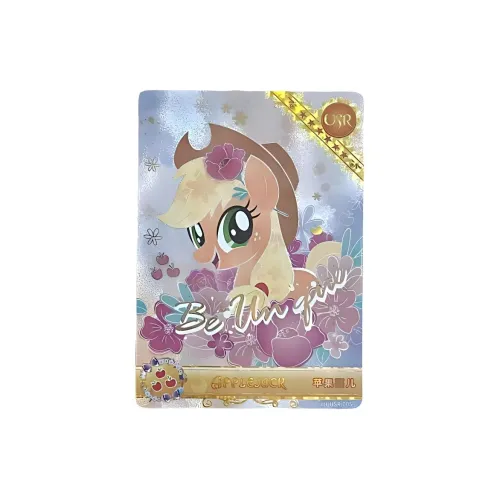 KAYOU Мой маленький пони Персонаж Карта Радужный Пачка Третья Волна Радужный 3 USR Эпплджек IP Аниме Карточки 1 шт