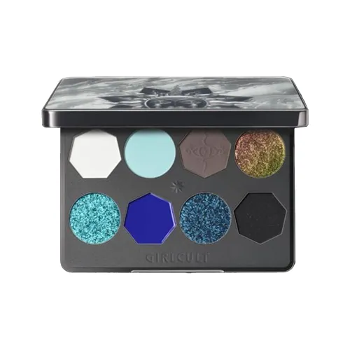 Girlcult Vision 8 COLORS Палетка для век с тенями улучшающая вид глаз 8 г