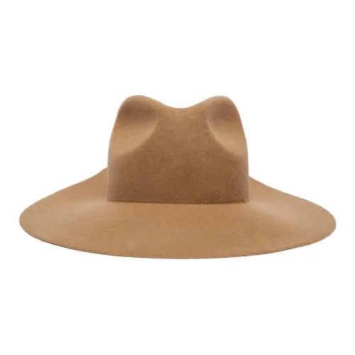 MaxMara Шерстяной войлок Цилиндры Женские Коричневый