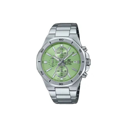 CASIO Кварцевый механизм нержавеющая сталь ремешок мужские часы зеленый циферблат