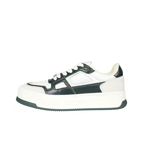 AMIPARIS Низкие кроссовки для скейтбординга Мужские Белые Зеленые