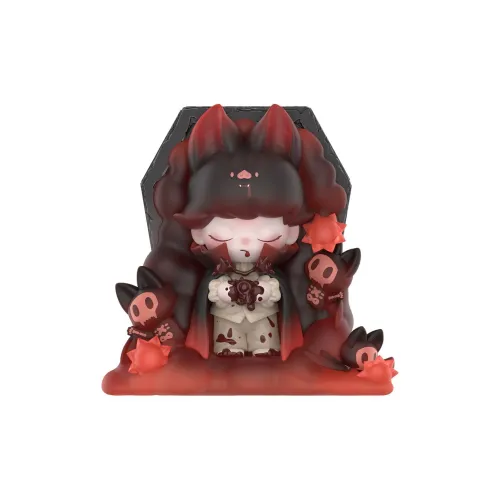 POP MART Коллаборация Edición Dimoo Hug Sun Прозрачный Слепой Бокс с Карточкой 10 см