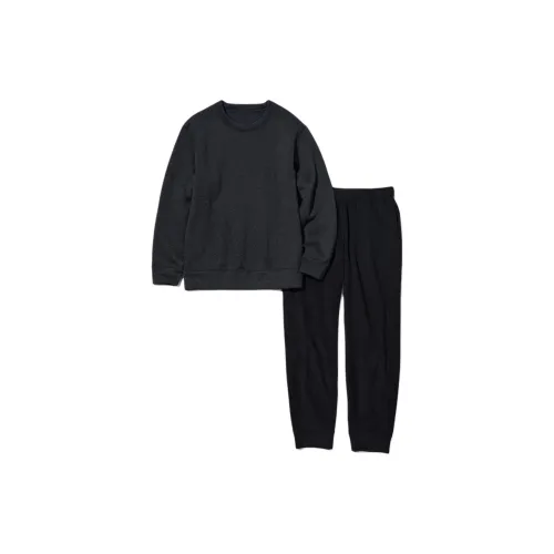 UNIQLO Набор Черный Мужской Пижамные Комплекты