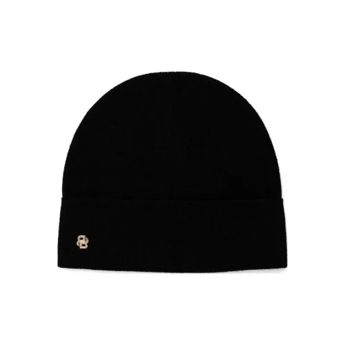 BOSS Кашемир Wool Beanies Женские Черный