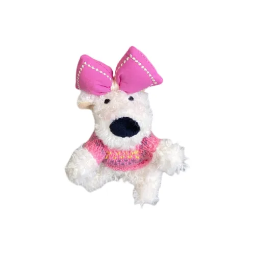 Click Бант Позиционирование стиля Тибетский мастифф Собака Куклы Плюшевый Брелок 15 см Высота