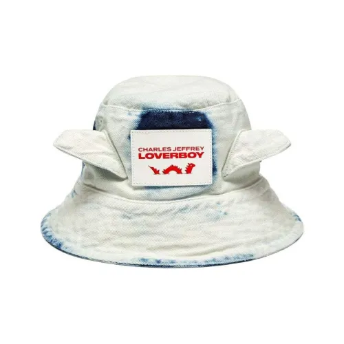 CHARLES JEFFREY Мужские Белые Панамы из хлопка