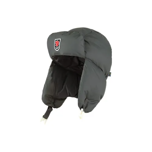 Fjallraven Переработанный полиэстер Шапки-ушанки Унисекс Черный